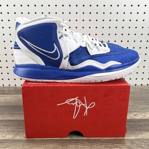 New Nike Kyrie 8 Infinity TB Game Royal Duke Basketball Shoes Mens Size 13 - Picture 1 of 10